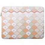 shells pattern 17  Vertical Laptop Sleeve Case With Pocket