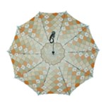 shells pattern Automatic Folding Umbrella with Case (Large)