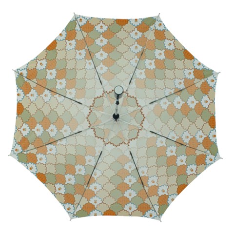 shells pattern Automatic Folding Umbrella with Case (Medium) from ArtsNow.com