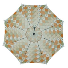 shells pattern Automatic Folding Umbrella with Case (Medium) from ArtsNow.com