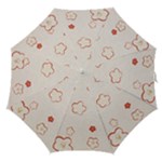 Floral Pattern Straight Umbrellas