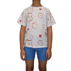 Kids  Short Sleeve Swimwear 