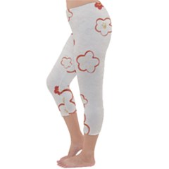 Capri Winter Leggings  Back