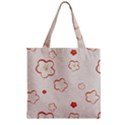 Zipper Grocery Tote Bag 