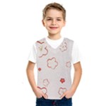 Floral Pattern Kids  Basketball Tank Top