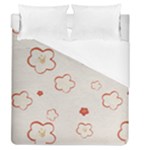 Floral Pattern Duvet Cover (Queen Size)