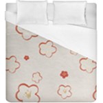 Floral Pattern Duvet Cover (King Size)