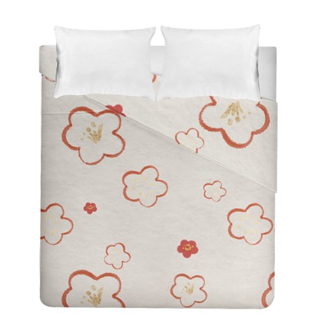 Floral Pattern Duvet Cover Double Side (Full/ Double Size) from ArtsNow.com