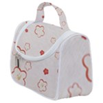 Floral Pattern Satchel Handbag