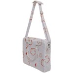 Floral Pattern Cross Body Office Bag