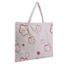 Zipper Large Tote Bag 