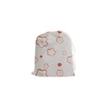 Floral Pattern Drawstring Pouch (XS)