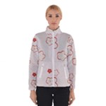 Floral Pattern Women s Bomber Jacket