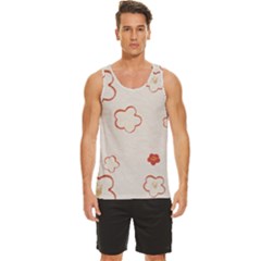 Men s Wide Collar Tank Top 