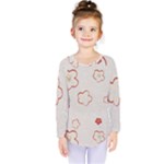 Floral Pattern Kids  Long Sleeve T-Shirt