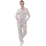 Floral Pattern Women s Tracksuit