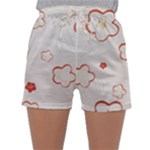 Floral Pattern Sleepwear Shorts