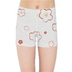 Floral Pattern Kids  Sports Shorts