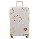 Floral Pattern Luggage Cover (Medium)