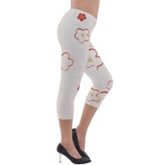 Lightweight Velour Capri Leggings  