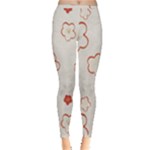 Floral Pattern Inside Out Leggings