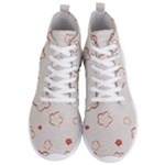 Floral Pattern Men s Lightweight High Top Sneakers