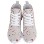 Floral Pattern Women s Lightweight High Top Sneakers