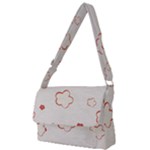 Floral Pattern Full Print Messenger Bag (S)