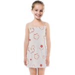 Floral Pattern Kids  Summer Sun Dress