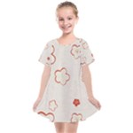 Floral Pattern Kids  Smock Dress