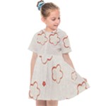 Floral Pattern Kids  Sailor Dress