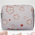 Floral Pattern Make Up Pouch (Large)