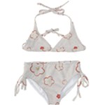 Floral Pattern Kids  Classic Bikini Set