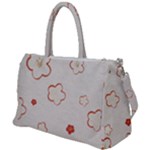 Floral Pattern Duffel Travel Bag