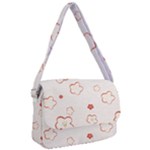 Floral Pattern Courier Bag