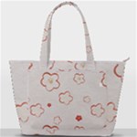 Floral Pattern Back Pocket Shoulder Bag 