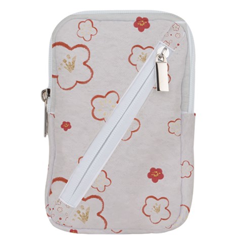 Floral Pattern Belt Pouch Bag (Large) from ArtsNow.com