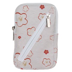 Floral Pattern Belt Pouch Bag (Large) from ArtsNow.com