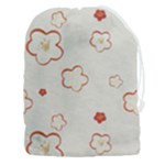 Floral Pattern Drawstring Pouch (3XL)