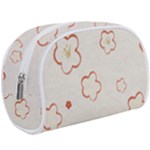 Floral Pattern Make Up Case (Large)