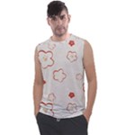 Floral Pattern Men s Regular Tank Top