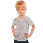 Floral Pattern Kids  Sports T-Shirt