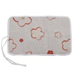 Floral Pattern Pen Storage Case (M)