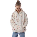 Floral Pattern Kids  Oversized Hoodie