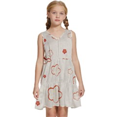 Kids  Sleeveless Tiered Mini Dress 