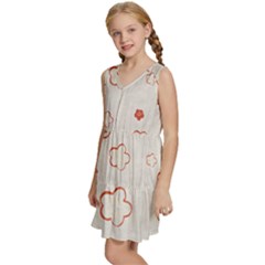 Kids  Sleeveless Tiered Mini Dress 