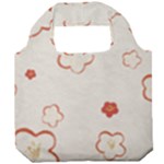 Floral Pattern Foldable Grocery Recycle Bag