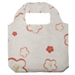 Floral Pattern Premium Foldable Grocery Recycle Bag