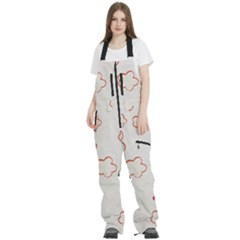 Women s Front Zip Ski And Snowboard Bib Pants 