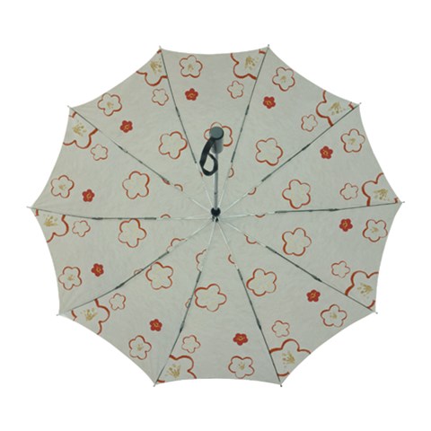 Floral Pattern Automatic Folding Umbrella with Case (Large) from ArtsNow.com